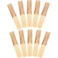 thumbnail image 2 of PinesC 10PCS Clarinet Reeds Bamboo Clarinet Reeds, Saxophone Reeds Strength 2.5 Reeds Musical Instrument Accessories Saxophone Reeds Replacemen Set, 2 of 5
