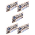 thumbnail image 3 of Decodeary Adhesive Non-Damaging To Walls Creative Waterproof Wallpaper Border Blue Persian pottery 5Set, 3 of 6
