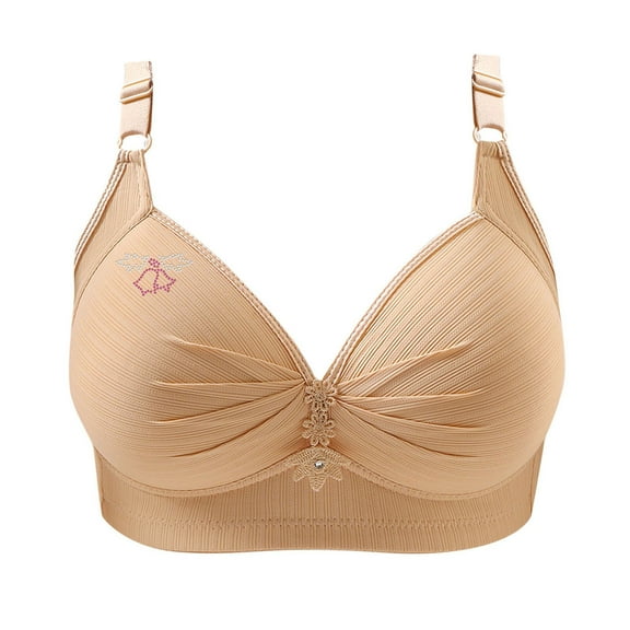 bnaln Sports Bras Women's Bras 1/2PC Plus Size Bralettes No Underwire Push Up Bra Breathable Wireless Bra Yoga Gym Workout Fitness Bras Full Coverage Everyday Bra Underwear