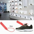 thumbnail image 4 of 100Pcs 23cm Plastic Disposable Zip Ties Self-locking Tie Suitcase Shoes Bag Label Tag (Red), 4 of 8