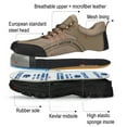 thumbnail image 3 of AUXDIQ Work Shoes Men Women Breathable Steel Toe Cap Industrial Trainers Lightweight Construction Sneakers Sport Shoes, 3 of 6