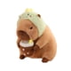 thumbnail image 2 of Peluche de capibara, decoración para sala de estar, regalo creativo para dormir. Dinosaurio 40cm, 2 of 9