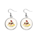 thumbnail image 1 of Strawberry Banana helado de dulce Pendientes pendientes de plata colgantes joyas señora Unbranded M, 1 of 3