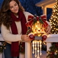 thumbnail image 4 of Christmas Porch Railing Lights, Bell Led Christmas Railing Light Reusable Holiday Decoration For Entryway, 4 of 5