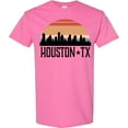 thumbnail image 3 of Inktastic Houston Texas Skyline Retro T-Shirt, 3 of 5
