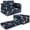 Dark Blue Dinosaur, variant on Beavtaens Toddler Sofa, 2-in-1 Dinosaur Flip Open Toddler Couch, with Side Pocket, for Ages 18 Months+
