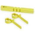 thumbnail image 1 of 200 piezas 21X2 CM etiqueta de jardinería etiqueta de plástico etiqueta colgante etiqueta de jardín vegetal, amarillo, 1 of 4
