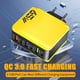 thumbnail image 4 of European Standard 65W Multi Port Fast Charging Charger 6-in-1 USB Fast Charging Head Compatibled With Multiple Devices, 4 of 6