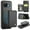 Black, variant on Decase for Google Pixel 9A Case (6.3") 2025, PU Leather Magnetic Phone Case with Removable Magnetic Wallet Purse, Compatible with Mag Safe, Lightweight Protective Slim Thin Cover,Purple