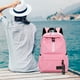 thumbnail image 2 of Mochila escolar C (cierre único o doble aleatorio), mochila grande para estudiantes de secundaria, bolsa deportiva femenina, bolsa escolar masculina de moda, gran capacidad, bolsa de viaje, 2 of 5