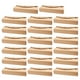 thumbnail image 2 of FELTECHELECTR 20 cajas de 4 cavidades para pastel de arándanos, para pastel de luna, macarrones, para tienda de postres (marrón), 2 of 5
