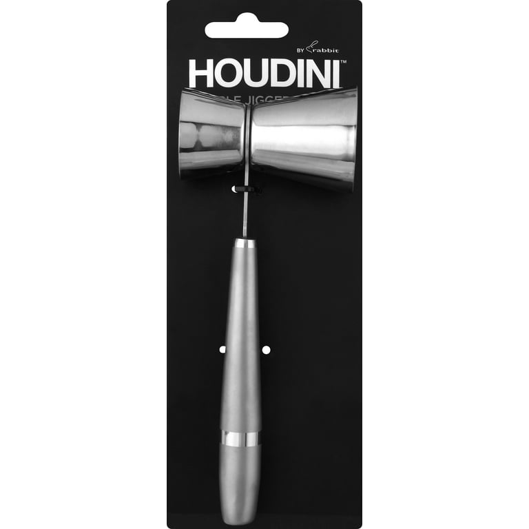 Houdini Stainless Steel Double Jigger - MyToque