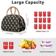 thumbnail image 4 of Reusable Bigfoot Lnsulated Lunch Bag for Women & Men - Leakproof Water-Resistant Cooler Tote, Large Capacity for Work,Travel,Picnic,Beach & Office., 4 of 4