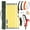 Yellow, variant on 24ft Manual Pole Saw, Lightweight Tree Trimmers Long Handle Pruner Set, Sharp Steel Blade and Scissors Pole Saw for Trimming Palm, Pear Tree, Fir Tree, Other High Trees and Shrubs,Yellow