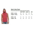 thumbnail image 2 of 9 Crowns Men's Lightweight Athletic Cut Hoodie Shirt Tank Top (Lime, Small), 2 of 4