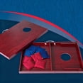 thumbnail image 5 of Solid Wood Cornhole Set with 8 Bean Bags, Outdoor Tailgate Yard Game, Cornhole Game Set for Tailgate Backyard Toss Games Indoor&Outdoor Activities, 5 of 5