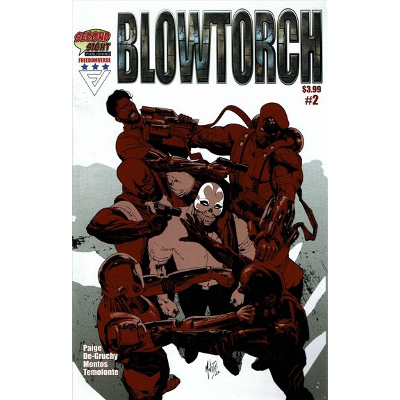 Blowtorch #2A VF ; Second Sight Comic Book