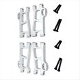 thumbnail image 2 of Kit de Brazo Oscilante Inferior Delantero y Trasero para Coche RC 1/16 UD M16, Accesorios Plateados., 2 of 5