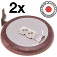 thumbnail image 2 of VL2330 Lithium Coin Cell Battery, 3V, VL2330/HFN Rechargeable, 2-Pack, 2 of 2