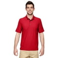 thumbnail image 1 of Gildan G458 Adult Pique Polo Shirt -Red-Medium, 1 of 2