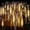 Warm White, variant on Cocomy LED Meteor Shower Lights Outdoor Falling Rain Lights, 30/50cm Waterproof Fairy String Lights for Christmas Holiday Party Home Decoration