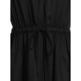 thumbnail image 4 of Time and Tru Women's Sleeveless Utility Dress, Sizes XS-XXXL, 4 of 5