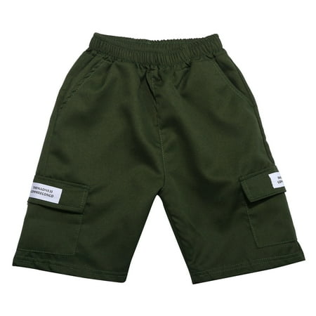 

Boys Uniform Pants Boys Cargo Shorts Outdoor Quick Dry Hiking Shorts Lightweight Athletic Short with Pockets Cargo Pants(Color:Green Size:12-13 Years)