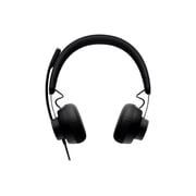 Logitech Zone Wired Noise Cancelling USB-C Headset with USB-A Adapter, Graphite