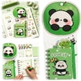 thumbnail image 5 of XIANXIAN Ensemble de Papeterie Panda Mignon pour Femmes Fournitures de Rentrée Fournitures de Bureau Incluant Stylos à Encre Gel Stylos à Bille Effaceur de Crayon (Panda), 5 of 5