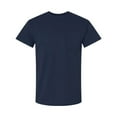 thumbnail image 5 of Gildan Men's Pocket T-Shirt, Short Sleeve Crew Neck Cotton Tee, Navy, 9 Pack of Bulk, Size S-5XL, 5 of 5