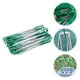 thumbnail image 4 of 20 clavos en forma de U para césped, estacas de jardinería (verdes), 4 of 6