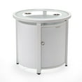 thumbnail image 6 of LeisureMod WW-29-24-GL 20 x 29 x 29 in. Walbrooke Patio Round Fire Pit & Tank Holder, White, 6 of 22