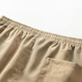 thumbnail image 4 of BOOMNY Mens Shorts Fashion Gradient Color Elastic Waist Drawstring Cargo Shorts For Man Soft Loose Fit Summer Shorts Leisure Mens Dailywear, 4 of 7