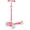 Pink, variant on Lifemaster 3-Wheel Kids Scooter with Multi-Color Lights on Deck & Wheels – 5-Height Adjustable Handlebar, Wide Deck, Child Safety Certified, Boys & Girls Ages 3+ Supports Up to 150 lbs, Pink
