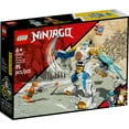 thumbnail image 3 of LEGO NINJAGO Zane’s Power Up Mech EVO 71761 Action Figure Building Set with Cobra Snake and Zane Minifigures, Collectible Mission Banner Series, Ninja Toys for 6 Year Olds, 3 of 8