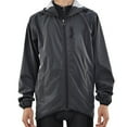 thumbnail image 2 of Cortavientos para hombre Chaqueta reflectante Rainbow para hombre y mujer, resistente al viento, repelente al agua, 2 of 8
