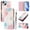 Graffiti, variant on Compatible for iPhone 15 Wallet Case, Painting Pattern Premium PU Leather [Credit Card Holder] [Wrist Strap] Flip Stand Feature Purse Case Full Body Protective Pattern Phone Cover, Graffiti