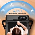 thumbnail image 4 of Tomile Walking Pad for Home/Office, Folding Treadmill 2.5HP, Under Desk Treadmill with Remote, 320 lbs Capacity, 4 of 9