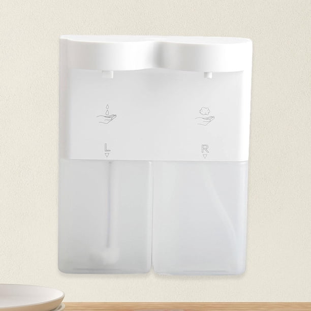 Dispensador automático de jabón Macarena doble cabezal líquido y espuma