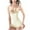 White, variant on qolati Shapewear Bodysuit for Women Open Bust Tummy Control Seamless Body Shaper Adjustables Straps Fajas Underbust Thong Zipper Body Shapewear