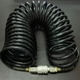 thumbnail image 3 of 25FT Rubber, Black 1/4in x 25ft Flexible Air Hose 1/4 in Air Inlet Size NPT, 3 of 3