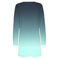 thumbnail image 5 of Tie Dye Knit Cardigans for Women,Long Cardigans for Women 2024 Fall Fashion Open Front Cardigan with Pocket Lightweight Summer Casual Gradient Sweater, 5 of 5