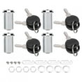 thumbnail image 2 of Zinc Alloy Mailbox Lock, With Keys Weather Resistant Cam Lock, Drawers For Cabinets Pinball Games RV 103-30, 2 of 8