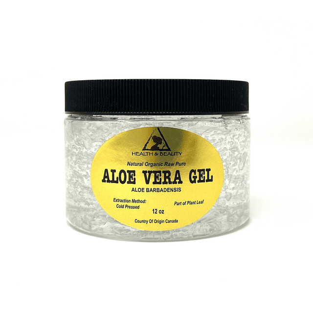 Aloe vera gel organic cold pressed natural moisturizer 24 oz