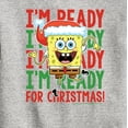 thumbnail image 3 of SpongeBob SquarePants - I'm Ready For Christmas - Toddler And Youth Crewneck Fleece Sweatshirt, 3 of 6
