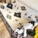 thumbnail image 5 of Moyic Manta de tiro con borlas trenzadas, funda para sofá cama, manta cálida para sofá, decoración artística para el sofá del hogar Decoración del hogar 90x180cm Moyic HA004732-03, 5 of 6