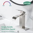 thumbnail image 6 of Voton V-1527L Brushed Nickel Bathroom Faucet, 6 of 7
