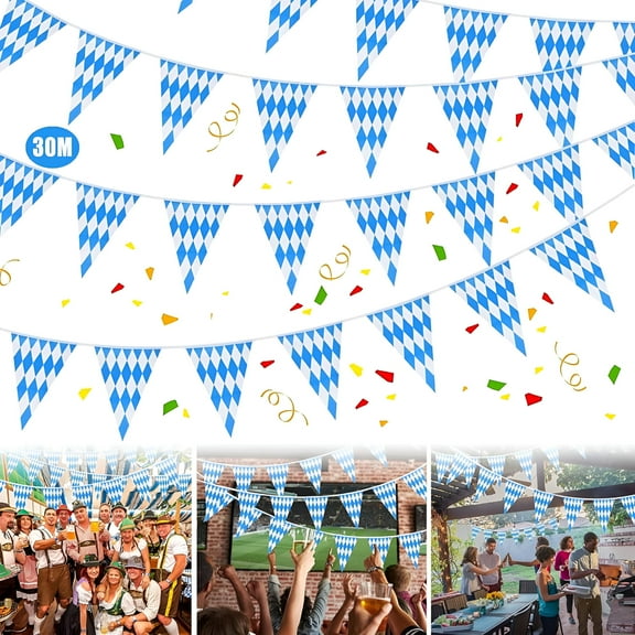 AUQ Oktoberfest Pennant Banner Flag