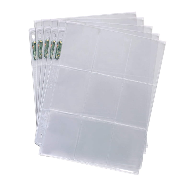 Ultra PRO: Platinum Hologram Standard 9-Pocket Pages - 3-Holes (25