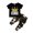 Black, variant on Newborn Kids Baby Boys Summer Tops T-shirt Camo Hip-Hop Pants Toddler Casual 2PCS Outfits Set Clothes 0-5Years